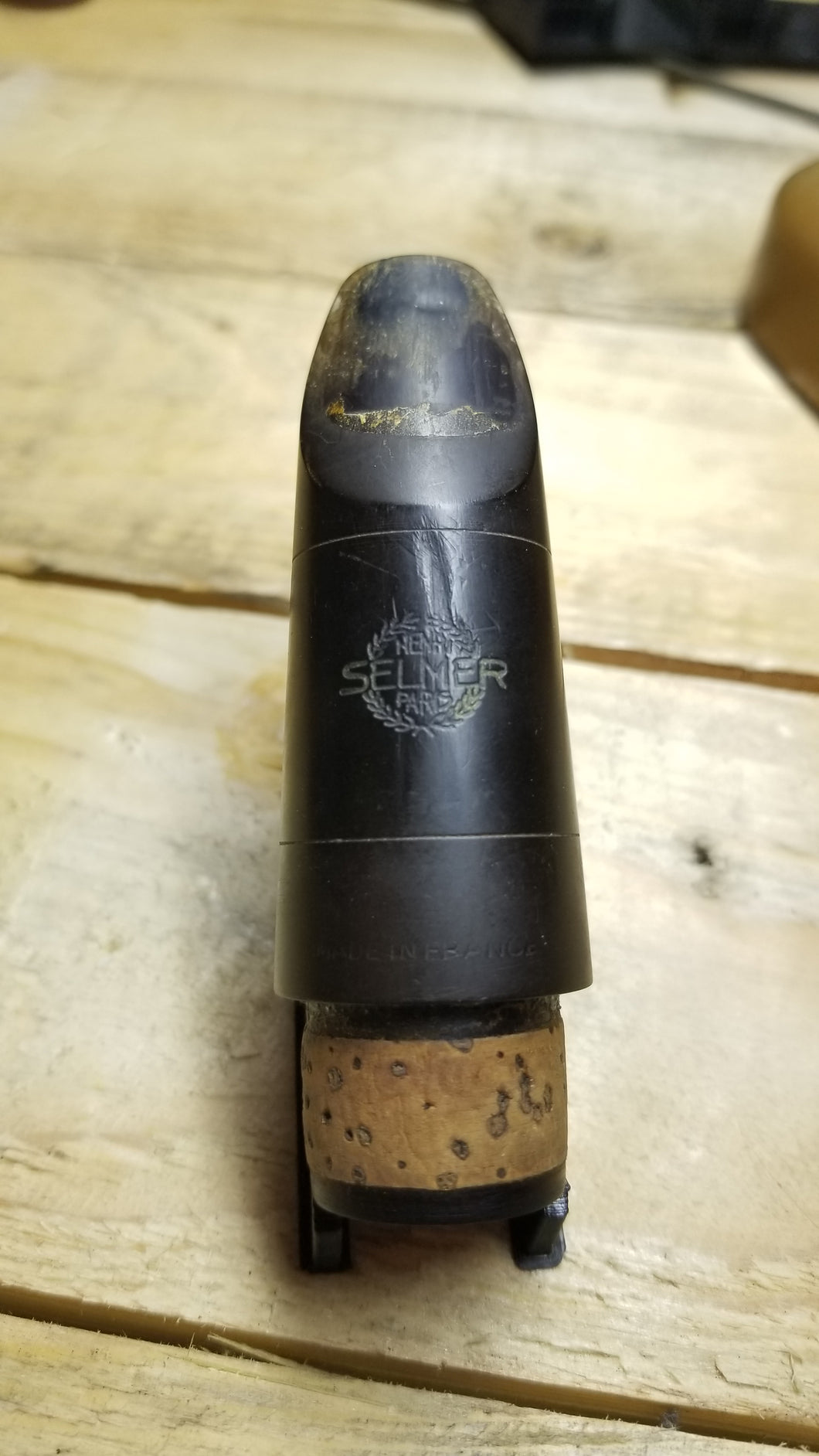 Henri Selmer Paris Table stamp B* Clarinet Mouthpiece