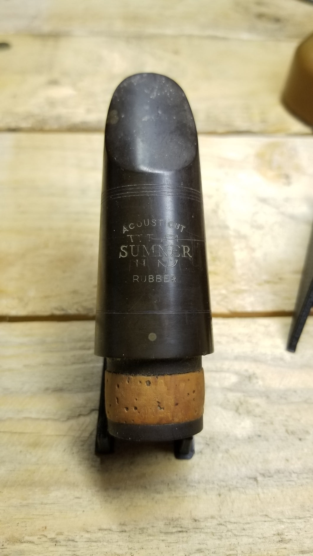 Accousticut WS Sumner RUBBER Clarinet Mouthpiece