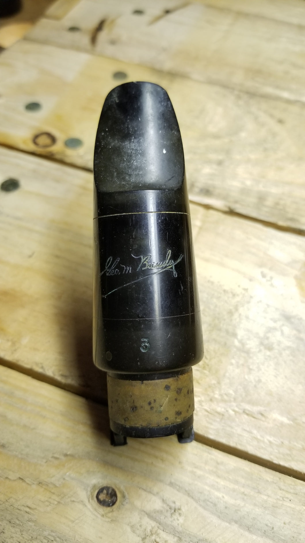 Chedeville Geo M. Bundy 3 Alto Clarinet Mouthpiece