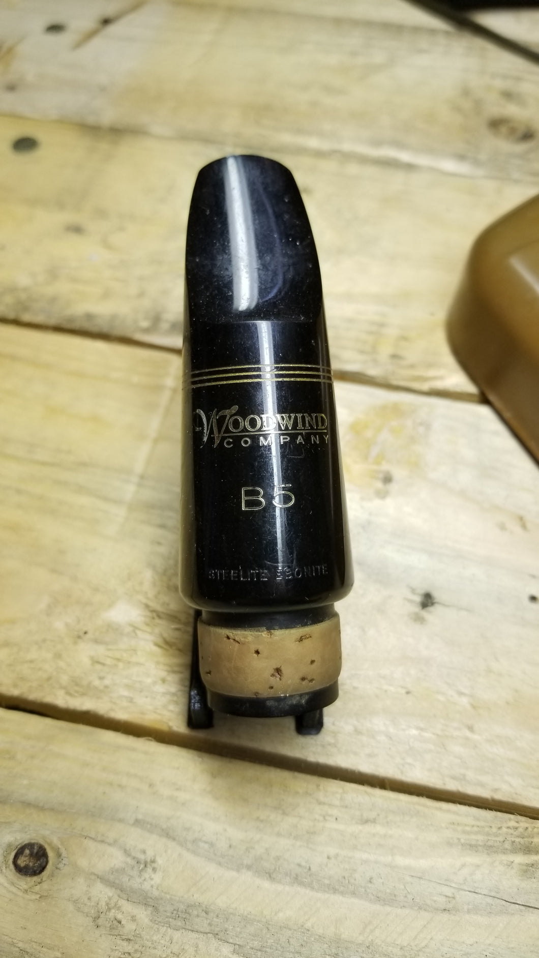 Woodwind Company Riffault Steelite Ebonite Alto Clarinet Mouthpiece