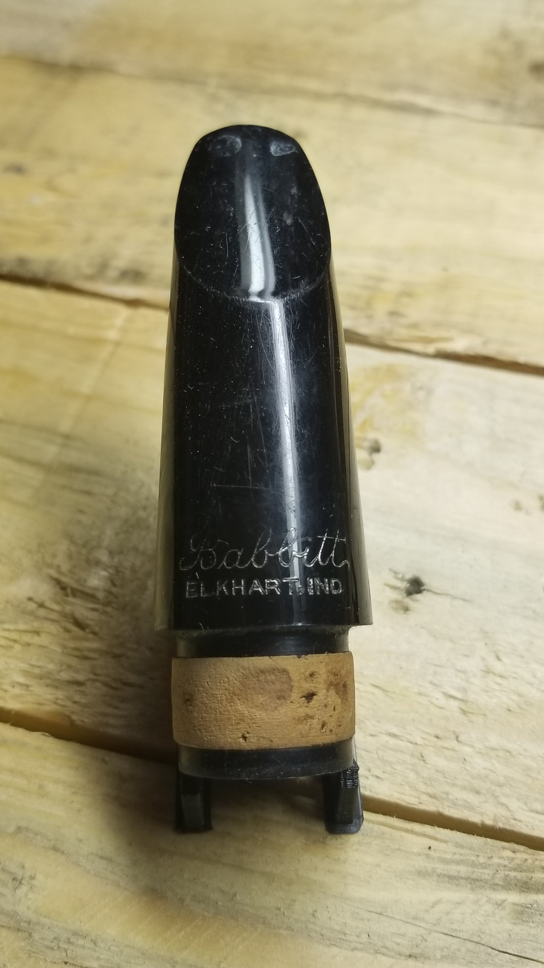 Babbitt Elkhart IND Bb Clarinet Mouthpiece